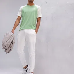 HRX by Hrithik Roshan Contrast Sleeve Lifestyle T-shirt image 3