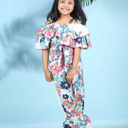 Cutiekins Girls Printed Basic Jumpsuit-picture-37