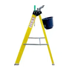 Youngman 9 Steps Yellow Foldable Ladder YMFRPS10 image 4
