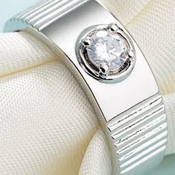MEENAZ Men Silver-Plated AD Studded Adjustable Finger Ring-picture-32