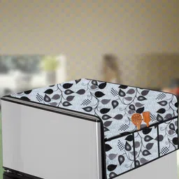 The Furnishing Tree Grey Plastic Refrigerator Cover-picture-40