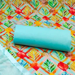 DIVASTRI Printed Unstitched Dress Material image 2