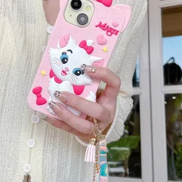 CASE CREATION Cartoon Characters Printed iPhone 15 Back Case Mobile Accessories image 3