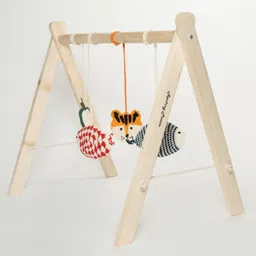 Rocking Potato Baby Activity Play Gym With Toys - Multicolor image 2