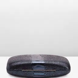 Lino Perros Snake Skin Textured Box Clutch image 4