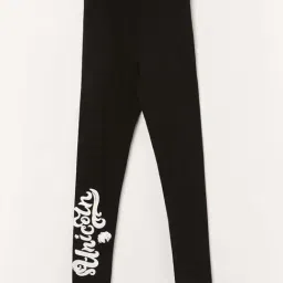 Fame Forever By Lifestyle Black Slim Fit Printed Trousers-picture-14
