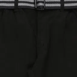 Cavio Boys Black Comfort Fit Cargo Pants image 3