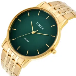 TIMEX Green Round Dial Analog Mens Watch - TWTG12004 image 3