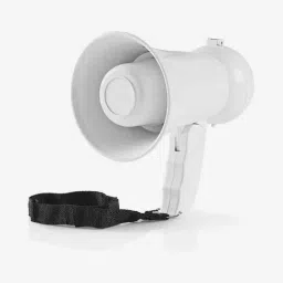Nedis Supporter Powerful Portable Megaphone Country Stickers (White)-image-55