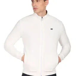Arrow Sport Off-White Cotton Regular Fit SweatShirt-image-42