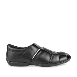 Regal Men's Black Fisherman Sandals-picture-24