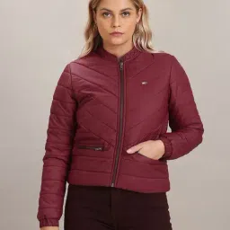 U.S. Polo Assn. Maroon Quilted Jacket-image-25