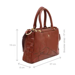 Hidesign SAHARA Tan Printed Medium Handbag image 3