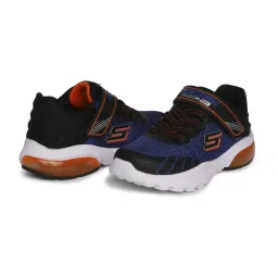 Skechers Kids RAZOR FLEX AIR Black & Navy Casual Sneakers image 3