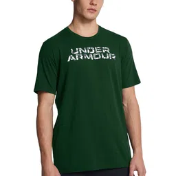 UNDER ARMOUR Typography Printed Stamped Wordmark T-shirt-image-25