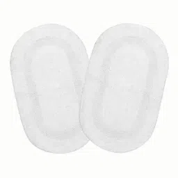 Saral Home Abstract Ivory Cotton Multiuse Bath Mats - Set of 2 image 2