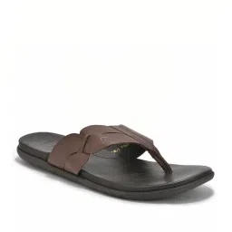 Woodland Men's Brown Thong Sandals image 3