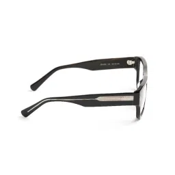 Opium Lightweight Stylish Black Square Optical Frames for Men image 3
