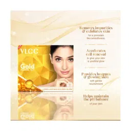 VLCC Gold, Diamond & Party Glow Facial Kit - Pack of 3 image 5