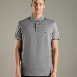 Tommy Hilfiger Desert Sky Printed Regular Fit Cotton Polo T-Shirt-picture-24