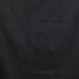 CHARUKRITI Mustard & Black Cotton Solid Saree With Unstitched Blouse image 5