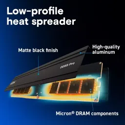 Crucial By Micron Pro UDIMM RAM 16 GB DDR5 6000 MHz for Laptop & Desktop, CP16G60C48U5 image 5