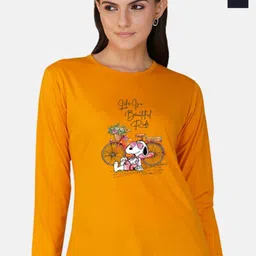 Metronaut Women 2 Printed Bio Finish Applique T-shirt-picture-33