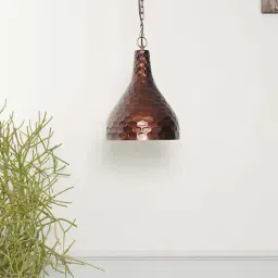 Kapoor Lamp Shades Metal Runa Single Light Ceiling Pendant image 2