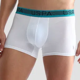 U.S. Polo Assn. Ecru White Regular Fit Trunks image 3