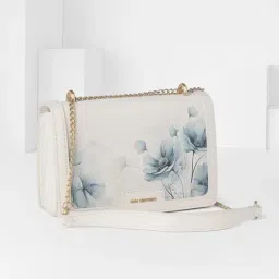 Van Heusen White Printed Cross Body Bag-picture-26