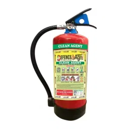 Defence Agni 4 Kg Fire Extinguisher Clean Agent HFC236FA/HFC227EA Squeeze Grip Mild Steel Body Red-picture-25