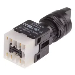 RS PRO Selector Switch (NC/NO) 3 Positions, 8200463 image 3