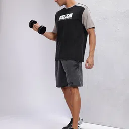 HRX by Hrithik Roshan Printed Rapid-Dry Training T-shirt image 5