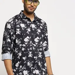 SHOWOFFFF Men Standard Slim Fit Floral Printed Casual Shirt-picture-36