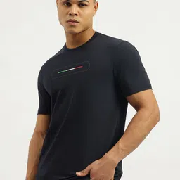 United Colors of Benetton Typography Printed Crew Neck Relaxed Fit T-Shirt image 4