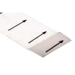 RS PRO White PP Vinyl Pipe Marking Tape 50 mm x 33 m, 711485 (Pack of 33 Piece) image 2