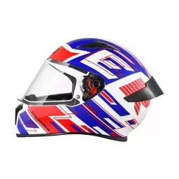 Studds N2 Matt White Large (580 mm) Full Face Helmet, Thunder D3 Decor-picture-31