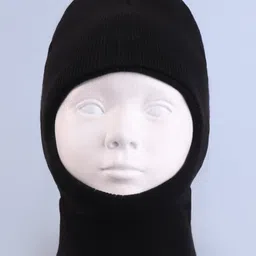 Pine Kids Solid Color Monkey Cap Black - Diameter 20 cm-picture-23