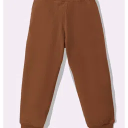 KAVEE Pure Cotton Knit Biowashed Full Length Dogs Printed Lounge Pants - Brown image 3