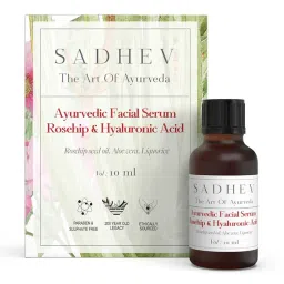 SADHEV The Art Of Ayurveda Ayurvedic Rosehip & Hyaluronic Acid Serum - 10 ml image 3