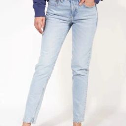 American Eagle Blue Mid-Rise Jeans-picture-22