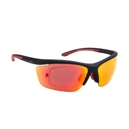 INVU Orange Wraparound UV Protection Sunglasses for Men image 3