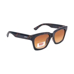 Levi's Brown Wayfarer UV Protection Sunglasses for Men image 3