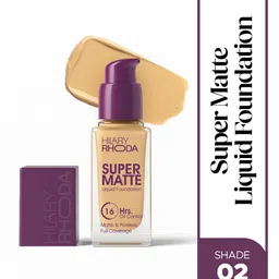 Hilary Rhoda Waterproof Super Matte Foundation - 8.5 g - Light Beige - 02 image 2