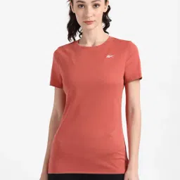 Reebok Red TE W Cotton Training T-Shirt-picture-20