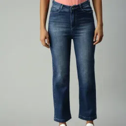 SHOWOFF Clean Look Blue Relaxed Fit Denim Jeans-image-70