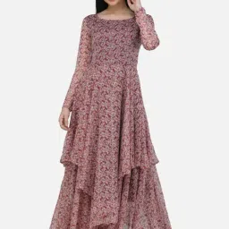 Cation Pink Printed Maxi Dress-picture-24