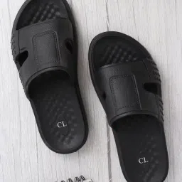 Carlton London Men's Black Slides-picture-13