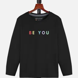 HELLCAT Girls Multicolor Printed Full Sleeves T-Shirt (Pack Of 3) image 3