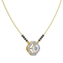 Emori 18k Yellow Gold & Diamond Nirvi Mangalsutra image 3